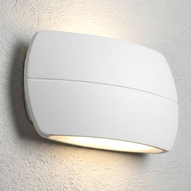 Firstlight 6807WH Carmen LED Wall Light In White Finish IP65