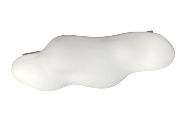 Mantra M1881 Eos 6 Light Flush Ceiling Light In White