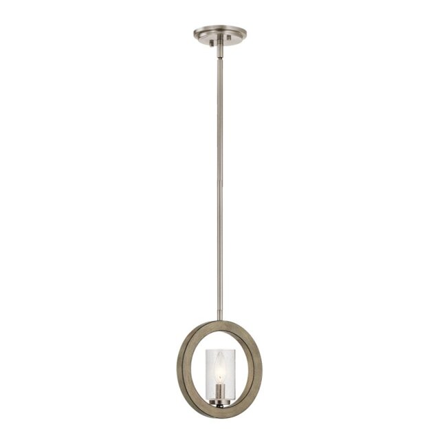 Elstead KL-GRAND-BANK1 Grand Bank 3 in 1 Wall Or Ceiling Light In Distressed Antique Grey Finish