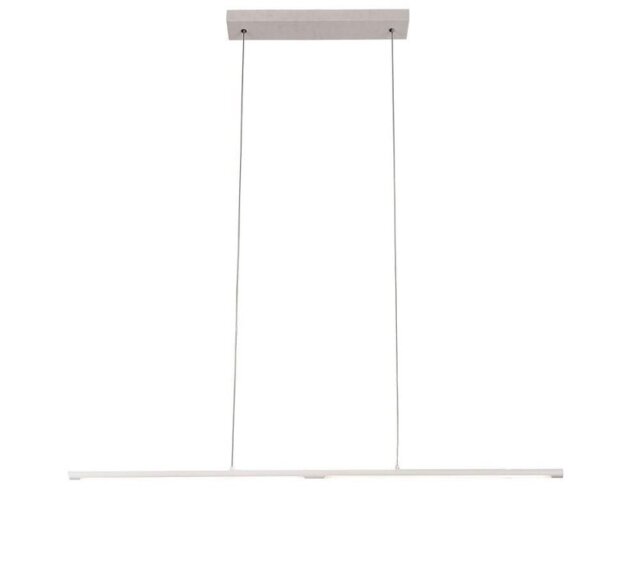 Mantra M6825 Torch 22 Watt LED Linear Ceiling Pendant In Sand White
