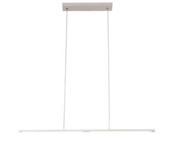 Mantra M6825 Torch 22 Watt LED Linear Ceiling Pendant In Sand White