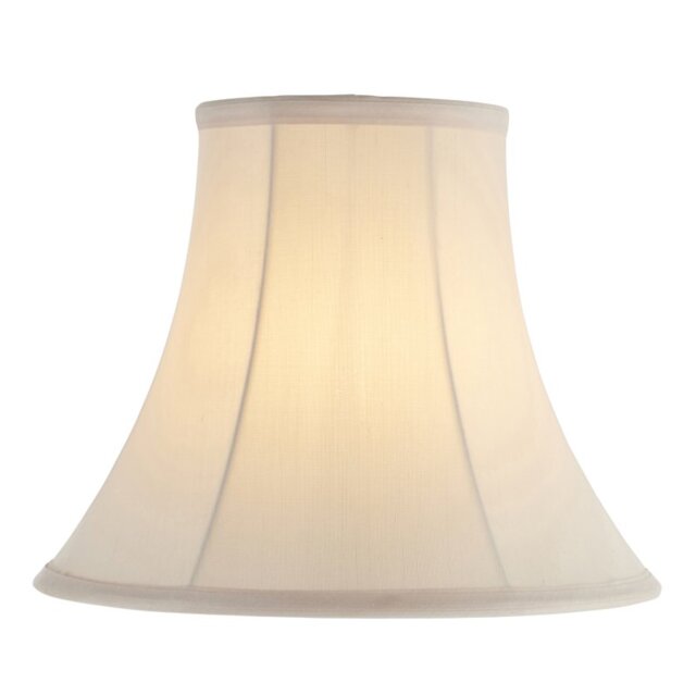 Endon CARRIE-12 inch Cream Bell Lamp Shade