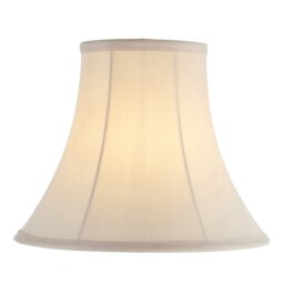 Endon CARRIE-12 inch Cream Bell Lamp Shade
