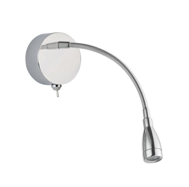 Searchlight 9917CC LED Modern Chrome LED Wall Light