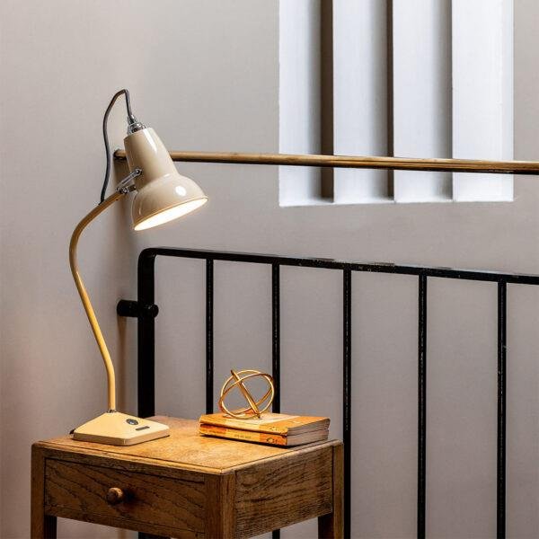Anglepoise 33255 Original 1227 Mini Table Lamp National Trust Edition Buttermilk Yellow