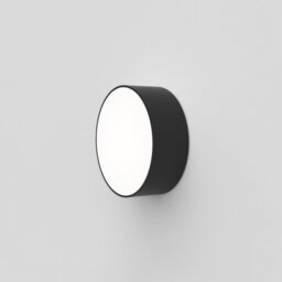 Astro 1391002 Kea One Light Outdoor Round Wall And Ceiling LED Light In Black - Dia: 150mm