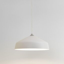 Astro 1361012 Ginestra One Light Ceiling Pendant Light In White - Dia: 400mm