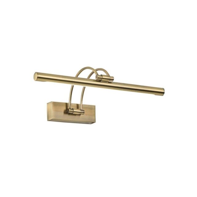 Franklite WB081 LED Picture Light In Bronze Finish - Width: 380mm