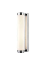Franklite WB129 Dimmable Small LED Bathroom Wall Light In Chrome Finish IP44