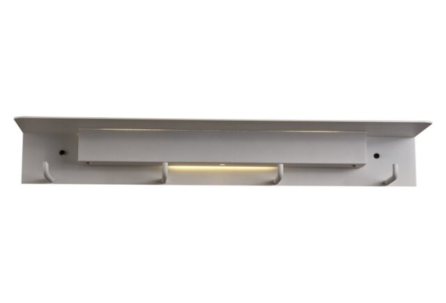 Mantra M6865 Fuerteventura LED Wall Light With Coat Rack In Matt White