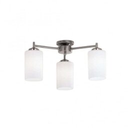 Franklite CO9313/727 Decima 3 Light Semi Flush Ceiling Light