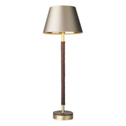 David Hunt Lighting HUN4240 Hunter 1 Light Table Lamp Base Only In Butter Brass