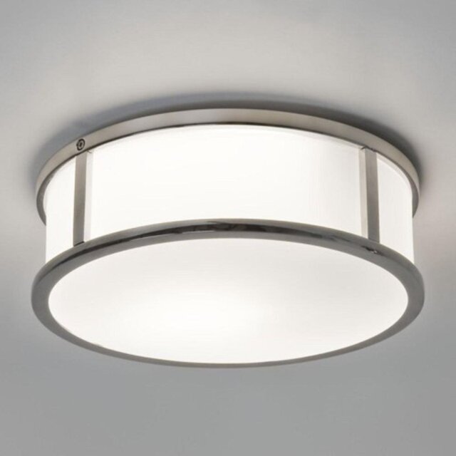 Astro 1121021 Mashiko 230 Round Bathroom Ceiling Light in Chrome