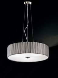 Franklite FL2284/4 Medium Satin Nickel and Silver Ceiling Pendant