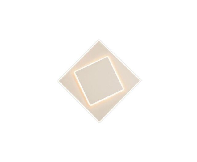 Mantra M6425 Dakla 1 Light LED Wall Light In White - Length: 180mm