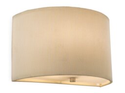 Firstlight 8632CR Clio One Light Wall Light In Cream