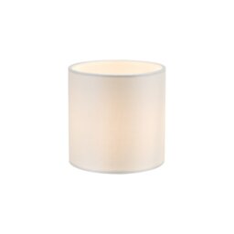 Dar Lighting Lyris Ivory Cotton Drum Shade 12cm
