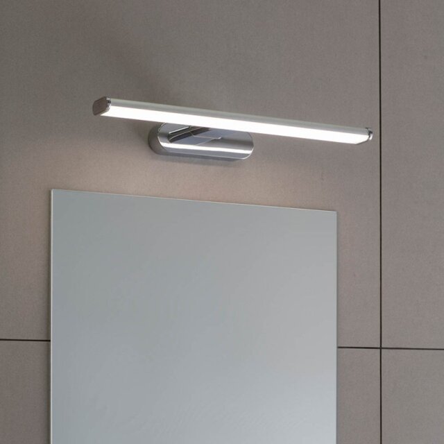 Endon 76657 Moda Bathroom Wall Light In Chrome And Frosted Plastic