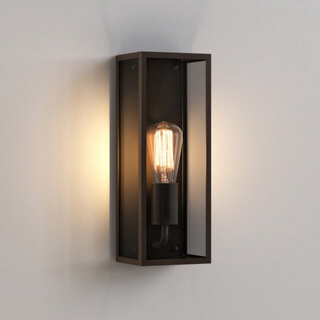 Astro 1183018 Messina 130 Outdoor Wall Light In Bronze Finish IP44