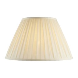 Endon CARLA-18 inch Cream Pleated Empire Lamp Shade