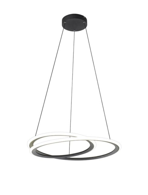 Calvin Dimmable LED Ceiling Pendant Light In Black Finish