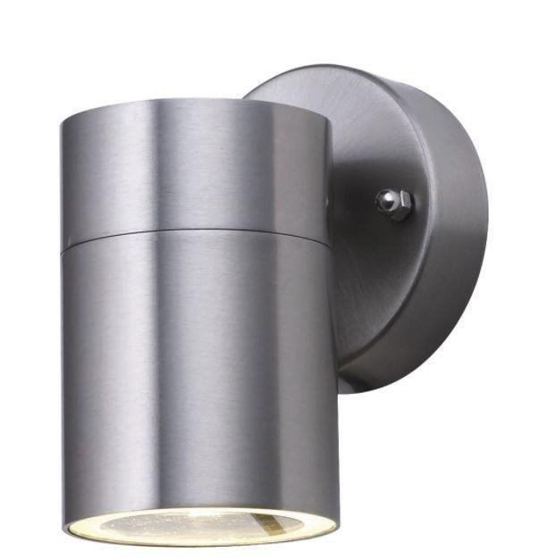 Searchlight 5008-1-LED Outdoor Down Light Wall Light In Stainless Steel