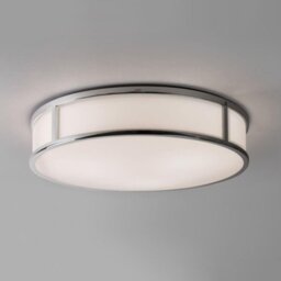 Astro 1121026 Mashiko 400 Round Ceiling Light in Polished Chrome Finish IP44