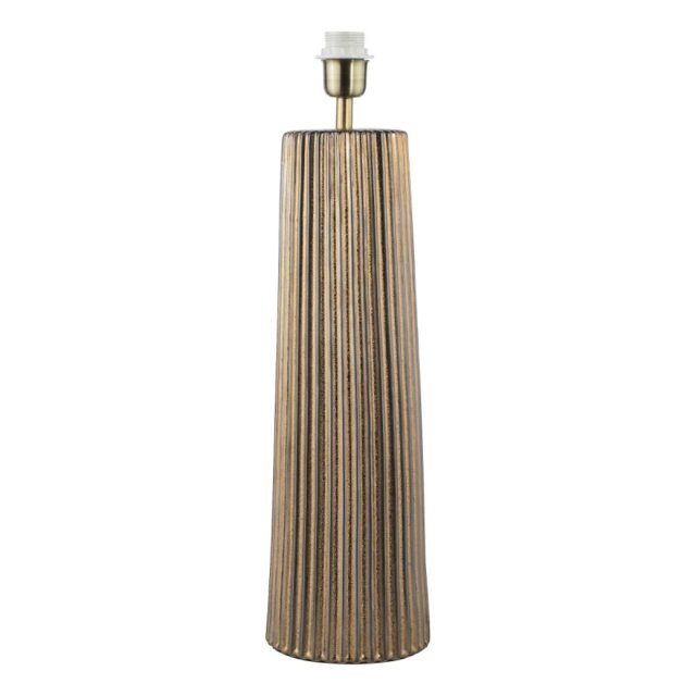 Dar Lighting Myla Bronze Ceramic Table Lamp Base Only