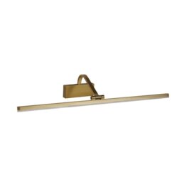Searchlight 5551-70SB LED Picture Light In Brushed Gold - Length: 700mm