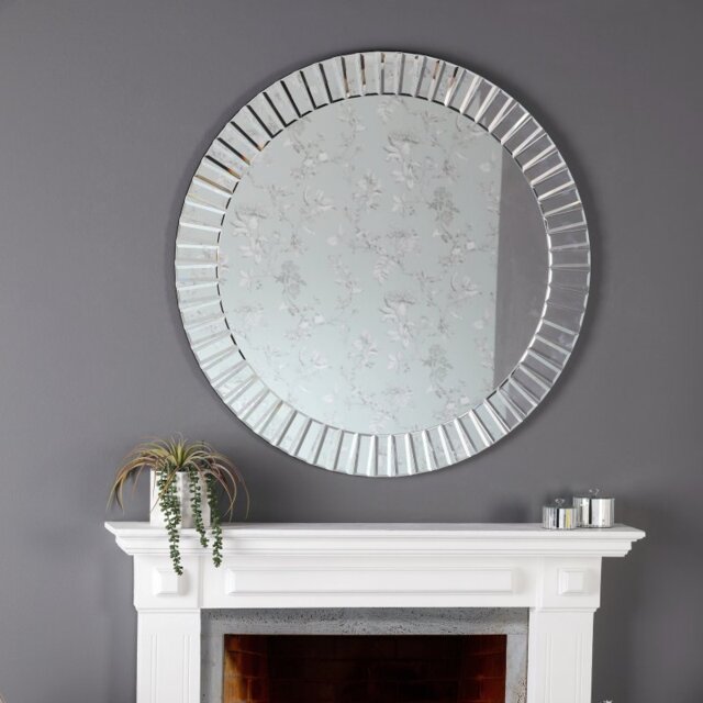 Laura Ashley Capri Large Round Mirror