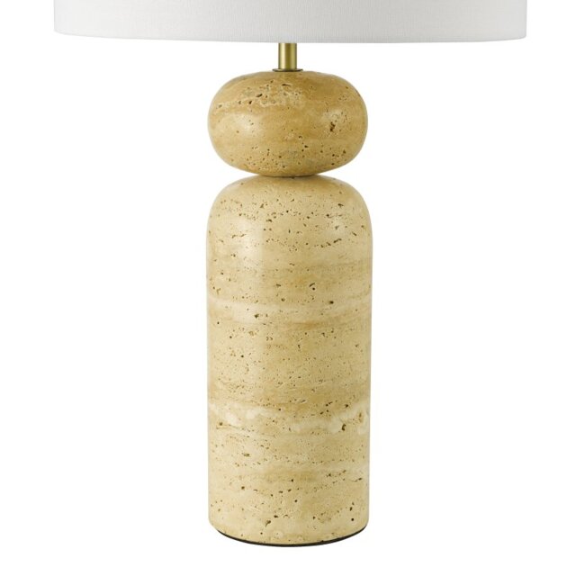 Dar Lighting Soyala Table Lamp Base Only In Brown Finish SOY4229