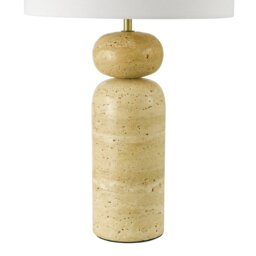 Dar Lighting Soyala Table Lamp Base Only In Brown Finish SOY4229