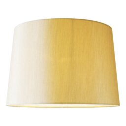 Dar Lighting Balthazar Gold Faux Silk Tapered Drum Shade 38 cm