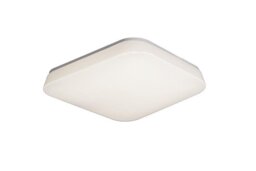 Mantra M3767 Quatro Small LED Ceiling/Wall Light In White - Length: 250mm