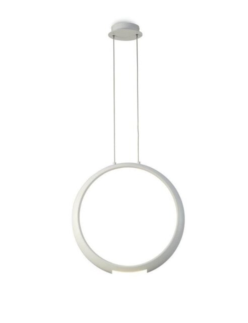Mantra M6170 Ring LED Ceiling Pendant Light in Matt White