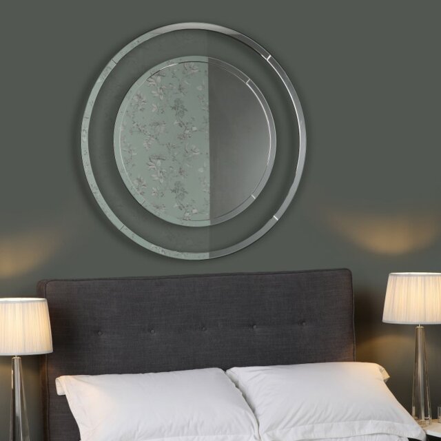 Laura Ashley Evie Large Round Mirror