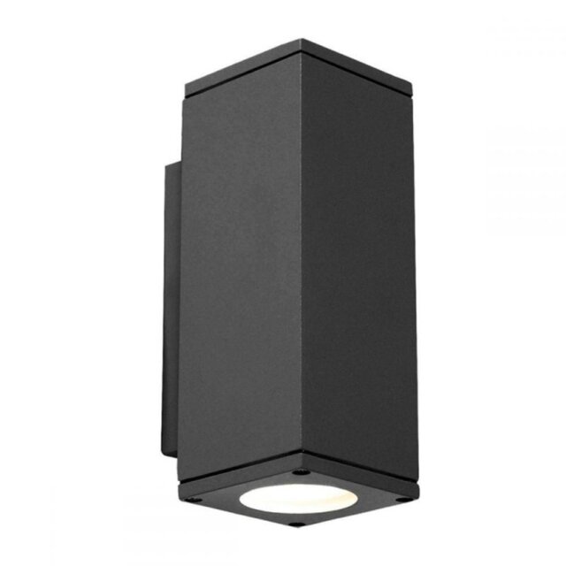 Elstead S/VIK LED GRA Sandvik 2 Light Wall Light In Graphite
