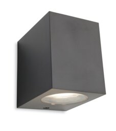 Firstlight 2801GP Hawk Outdoor Downlight Wall Spotlight In Graphite IP54