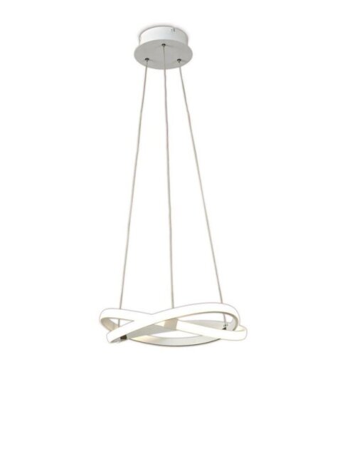 M5993 Infinity LED Small Ceiling Pendant Light In White