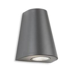 Firstlight 4141GP Diablo Outdoor Twin LED Wall Light In Graphite Finish IP54