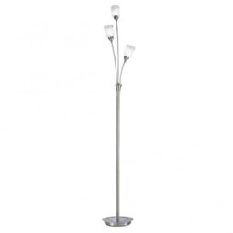 Franklite Campani 3 Light Silver Floor Lamp SP80023