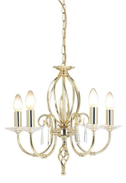 AG5 PB Aegean 5 Light Ceiling Pendant Light