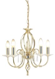 AG5 PB Aegean 5 Light Ceiling Pendant Light