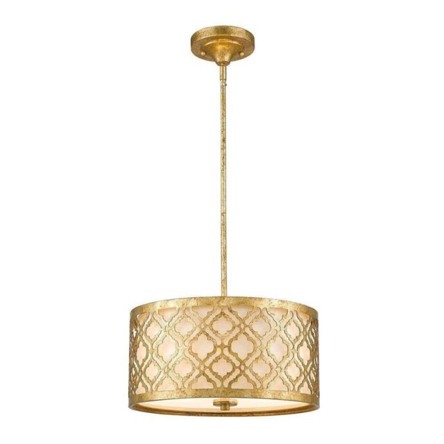 GN/ARABELLA/P/M Arabella 2 Light Duo Mount Ceiling Light In Gold