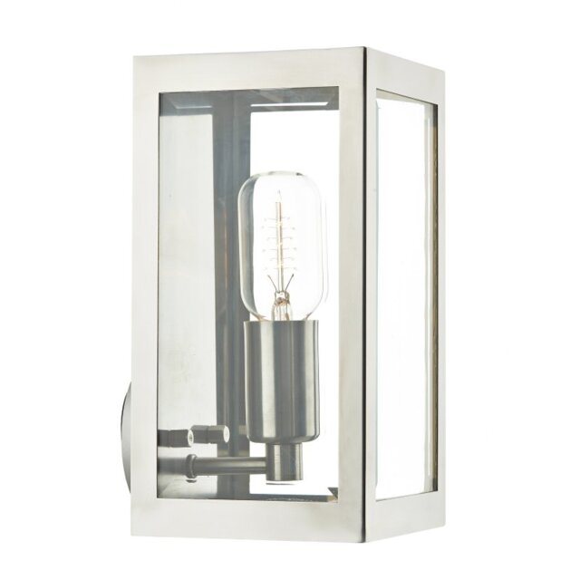 Dar ERA0744 Era 1 Light Modern Stainless Steel Outdoor Wall Lantern