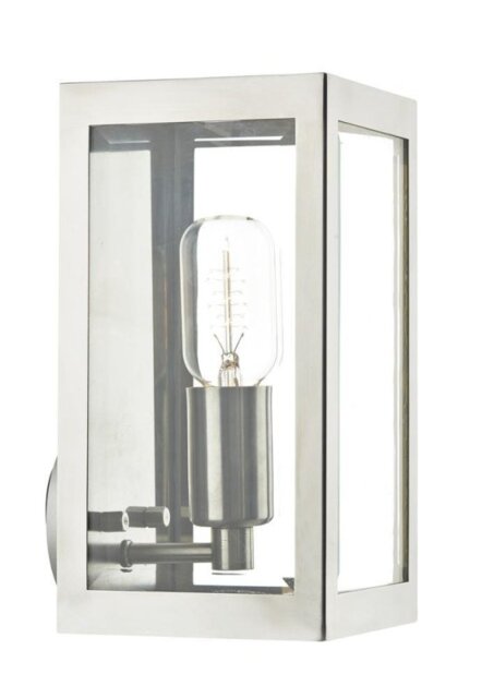 Dar ERA0744 Era 1 Light Modern Stainless Steel Outdoor Wall Lantern