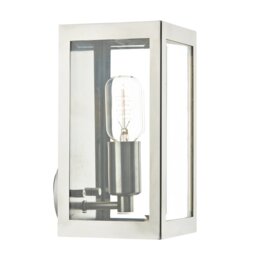 Dar ERA0744 Era 1 Light Modern Stainless Steel Outdoor Wall Lantern