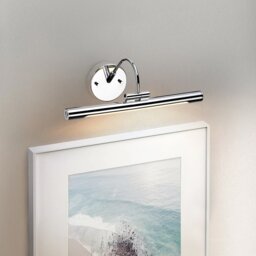 Elstead ALTON-PL-S-PC Alton Small LED Picture Light In Polished Chrome