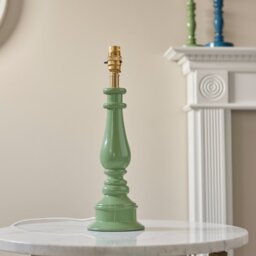 Endon 112164 Myrtle Table Lamp Base In Cotswold Green Finish