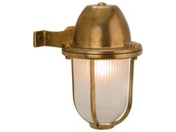 Firstlight 3435BR Nautical Solid Brass Outdoor Wall Light